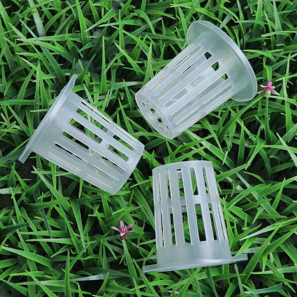 10個入り、水耕栽培用ネットポット、通気孔付き、紫外線に強い - Plant Pot のレビューと価格