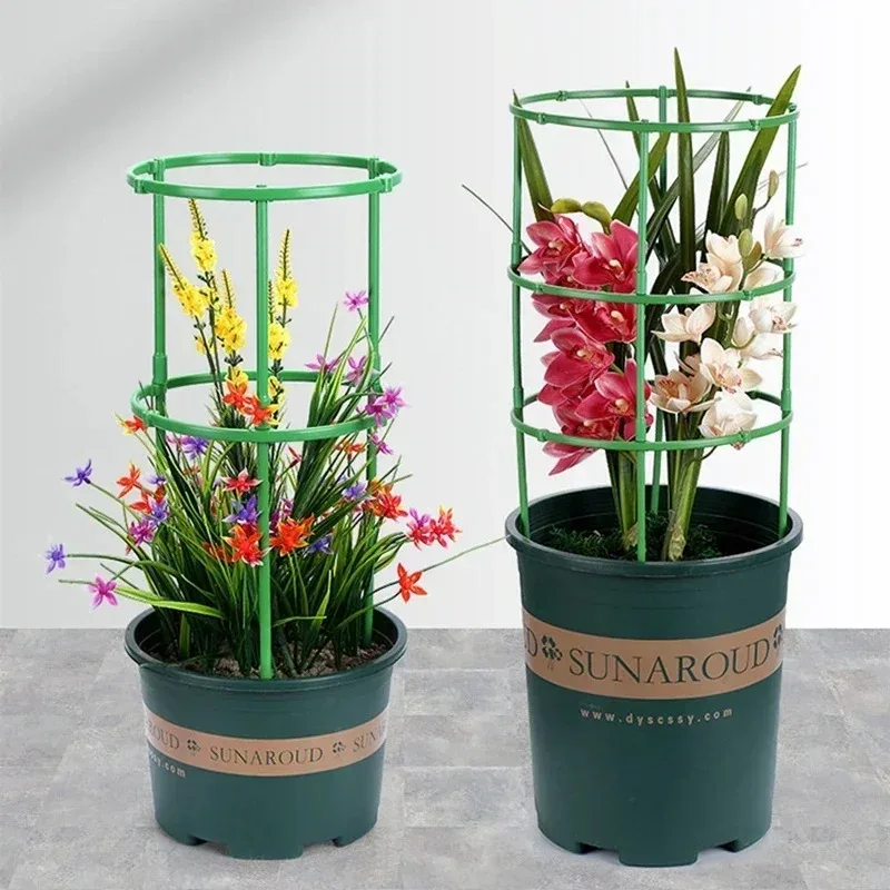 トマトケージトレリスプラスチック柱つる植物ブラケット鉢植え花 - Terracotta Pot のレビューと価格
