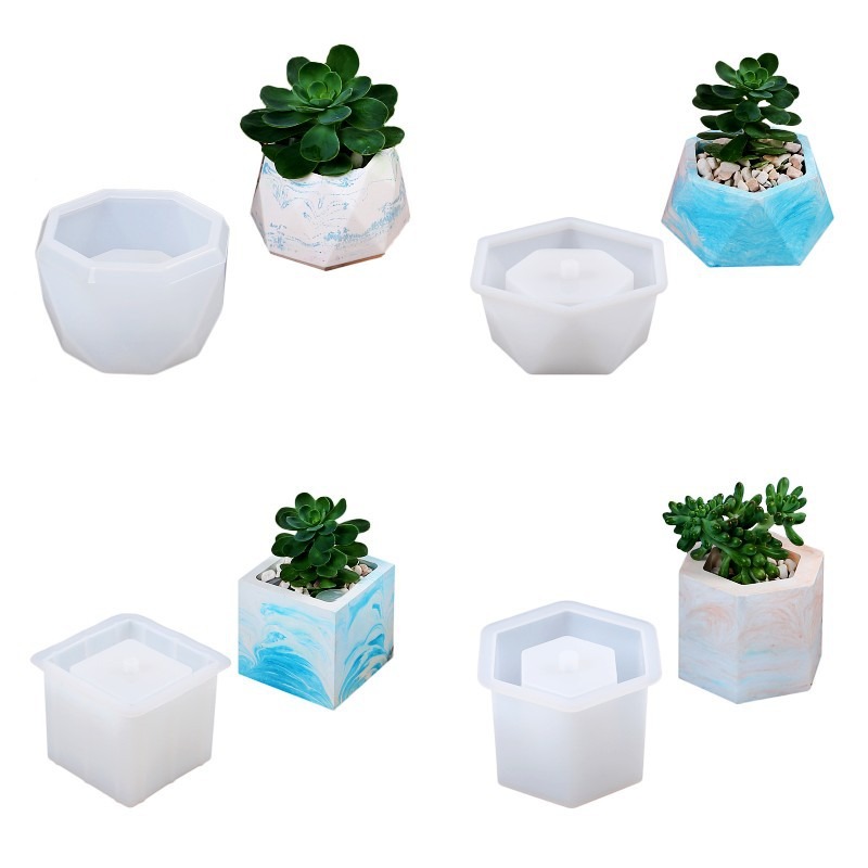シリコーン多肉植物植木鉢,プランター,花瓶,植物,植木鉢,セ - Succulent Set のレビューと価格