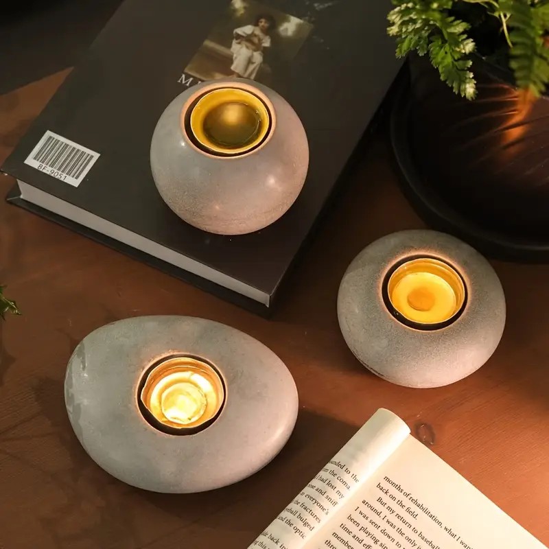 ティーライトキャンドルホルダー樹脂シリコンモールド、クリスタ - Pothos のレビューと価格