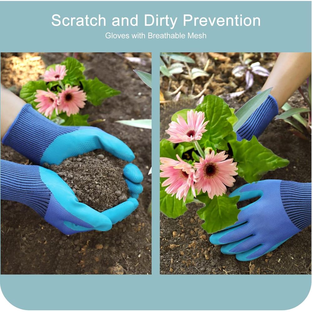 丈夫な7点セットのガーデニングツールセット。移植用スコップ、 - Repotting Mat のレビューと価格