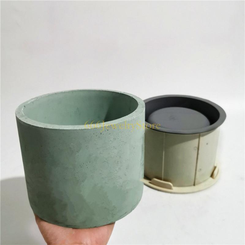 F2TD大きな丸い高級植物プランターポットシリコン金型コンク - Succulent Set のレビューと価格